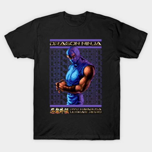 Ninja Gaiden dragon ninja T-Shirt by syanart